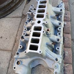 EDELBROCK 3880 351W LOWER ALUMINUM INTAKE!! 225$