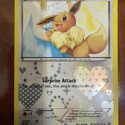 Pokemon Eevee RC14/RC25 Legendary Treasures Radiant Collection Holo HP