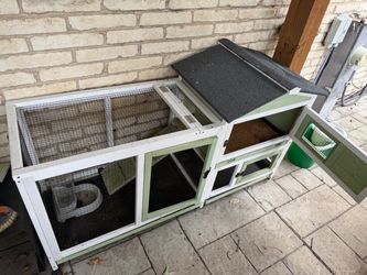 Rabbit outdoor house