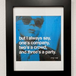 Andy Warhol: But I Always Say Print