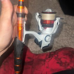 Abu Garcia Max Pro On Berkeley Shock 7 Ft Medium Fast Action Rod 