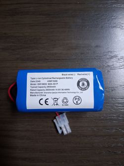 ROBBOT VACUUM CLEANER BATTERY 14.8 VOLT. 2800 AMP.