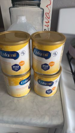 Enfamil Brand new cans NEVER opened