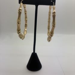 10K YELLOW GOLD HOOPS