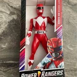 Néw sealed mighty Morphin Power Rangers Red Ranger 9” Figure