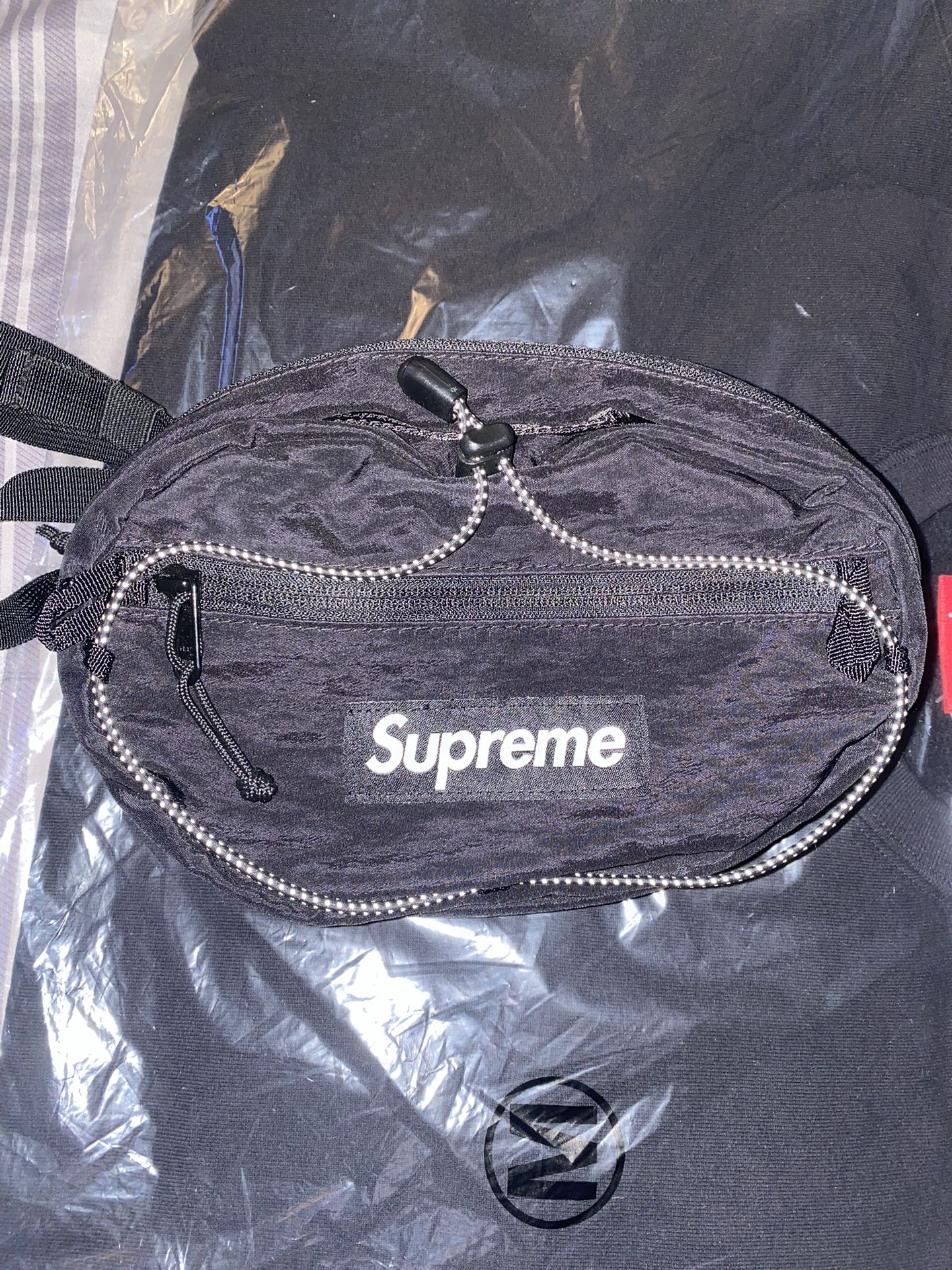 Supreme Waist Bag Black Fw20