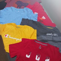 SELLING AS A BUNDLE BRAND SHIRTS  FOR YOUTH BOY .......😁😊😍