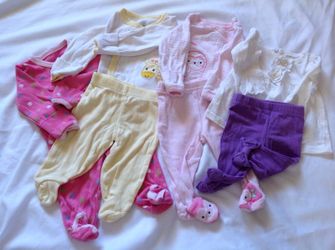 2piece footies w/gloves