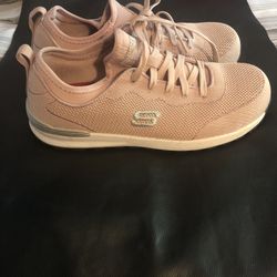 Pink ladies Steel Toe Work tennis Shoes. Size 9.5 (Wore 1 Time)