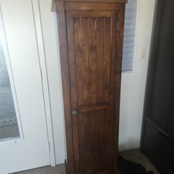 Slightly Used Mini Wood Pantry  $15 Pick Up Only
