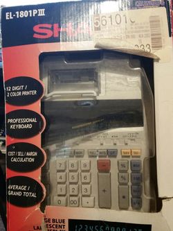 Sharp calculator new