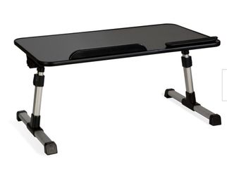 Adjustable Black Laptop Table