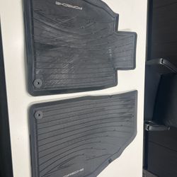 Porsche 991.1/991.2 Front All Weather Mats 