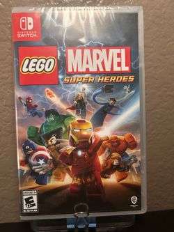 Hey, it’s never been used I’m asking$35 for  LEGO MARVEL SUPER heroes the game for the Nintendo switch it’s brand new