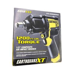 NEW Earthquake XT 1/2" Composite Air Impact Wrench (EQ12YXT)