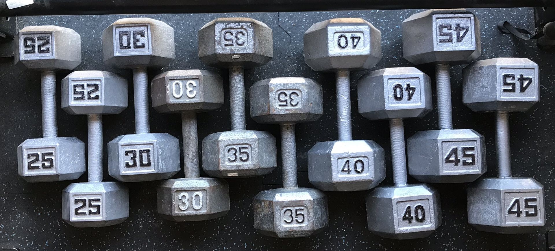 Dumbbell Weights 25 30 35 40 45 Pairs