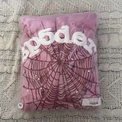 Spider Hoodie Pink