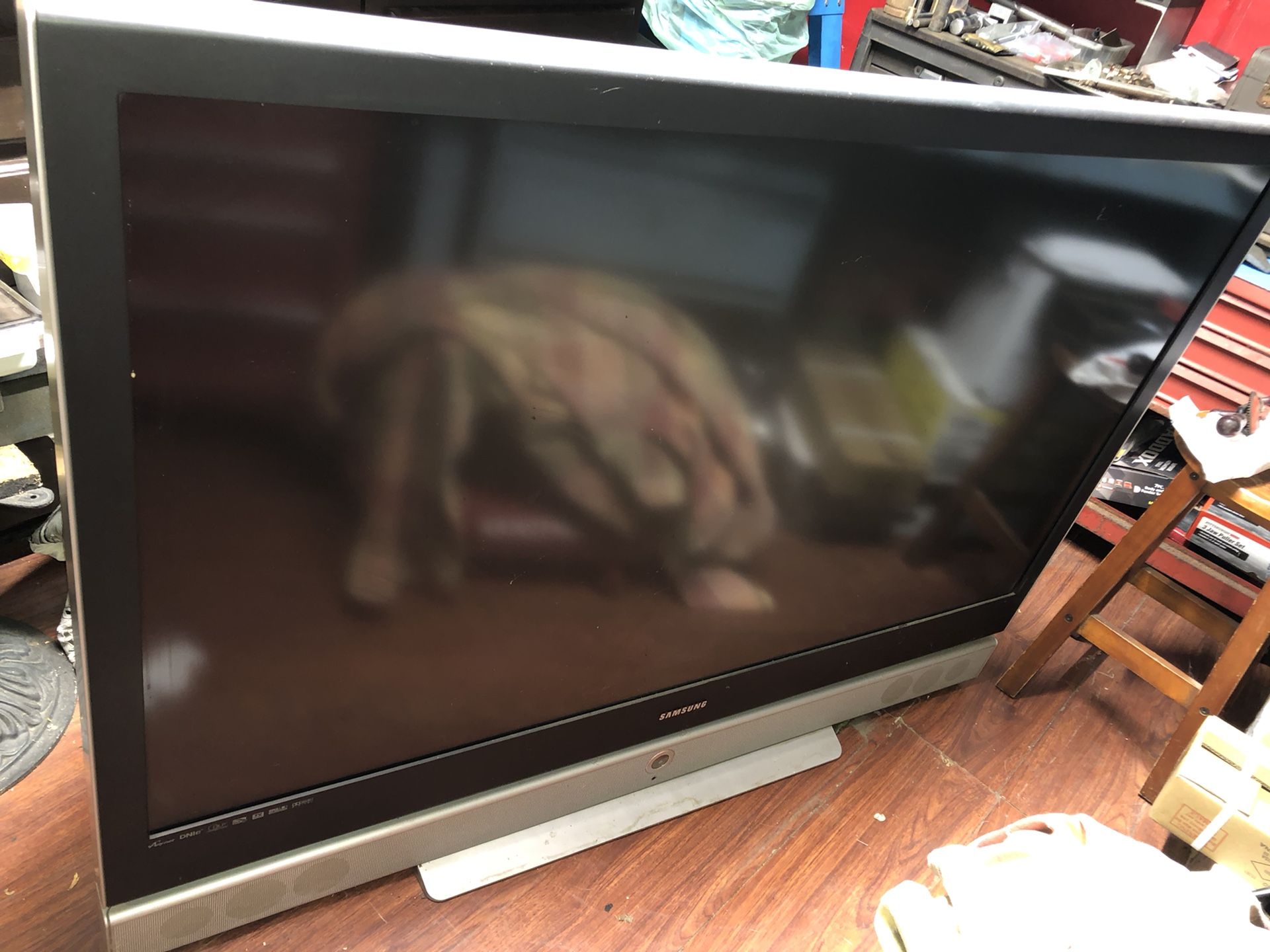 Samsung 65" Rear projection TV(Work's need's $35 bulb ebay)