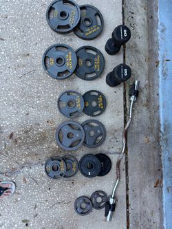 Olympic free weights