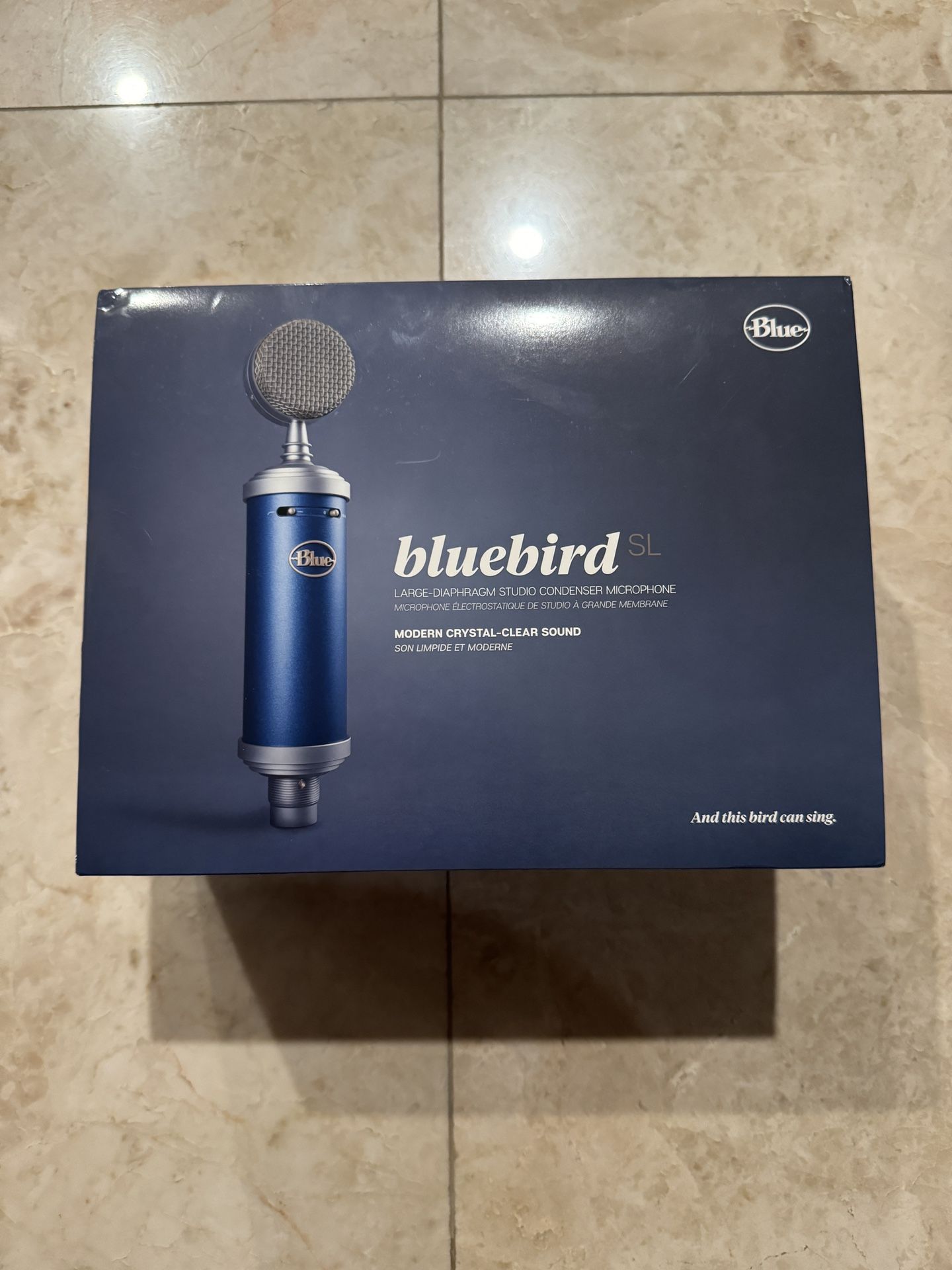Blue bird microphone
