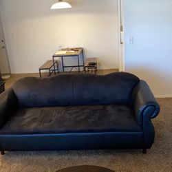 Large Black Couch 
