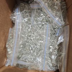 15 Bags ( 1 Lb Each Bag ) Of Clear  Glass  Marbles 