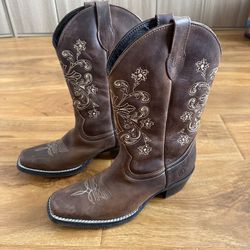 Caballo Dorado Genuine Leather Western Boots- Men’s 7/Womens 8.5-9