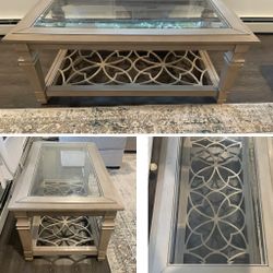 Cocktail Table And Side Table