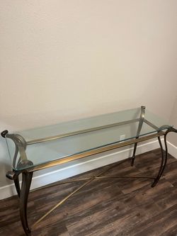 Glass table