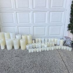 48 Beautiful Re-Usable Candles 