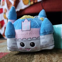 Wishables Sleeping Beauty Castle Micro Plush 4” (New)
