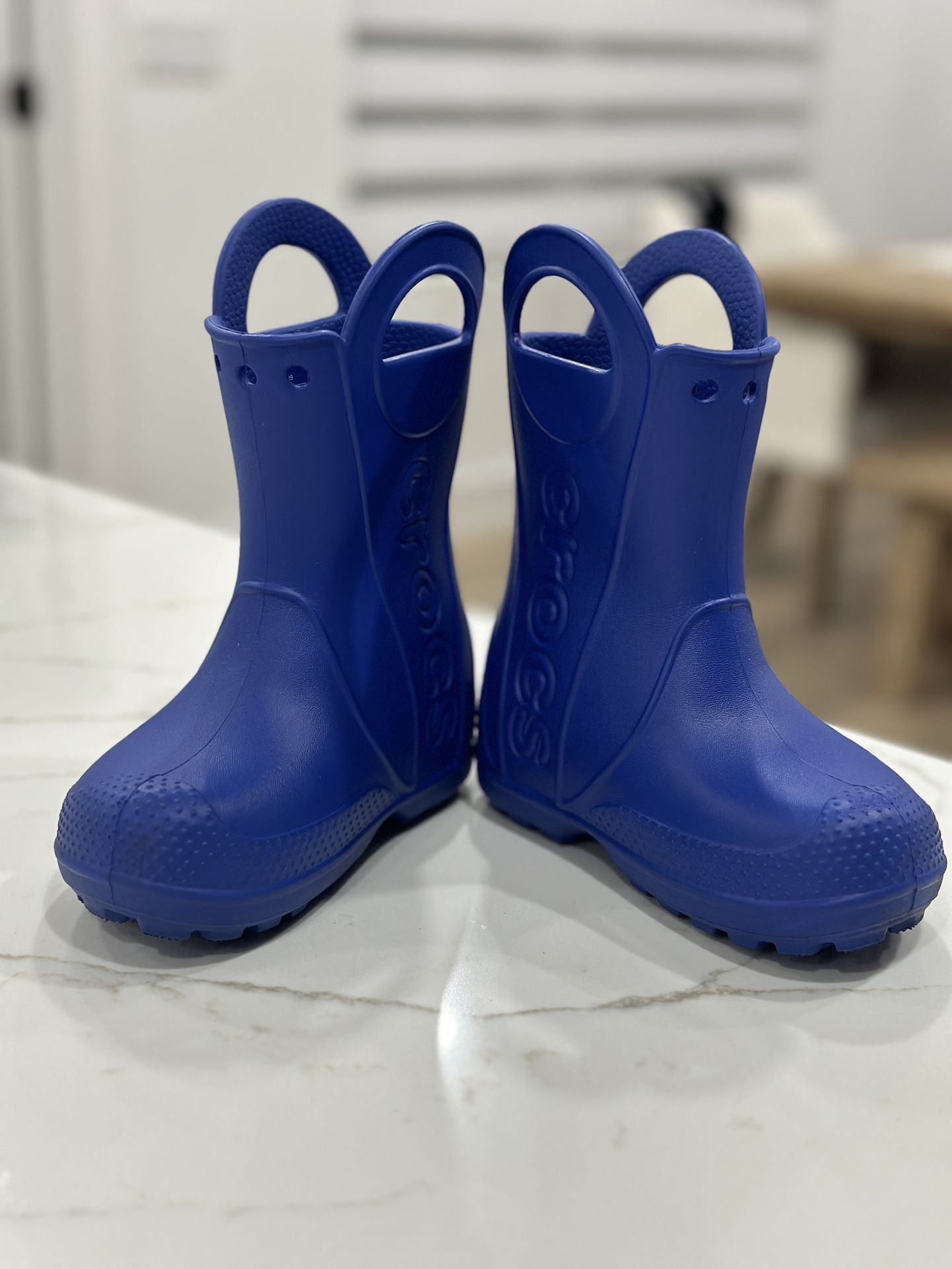 Crocs Rain Boots Like New Size C9
