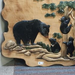 Awesome New Designer 3d Natural Wooden Wall Art High Quality Masterpiece Very Detailed