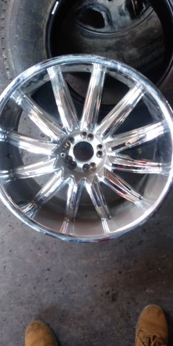 22"rims With Caps