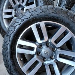20s TOYOTA 4RUNNER TACOMA RIMS TIRES 6LUGS 6X5.5 