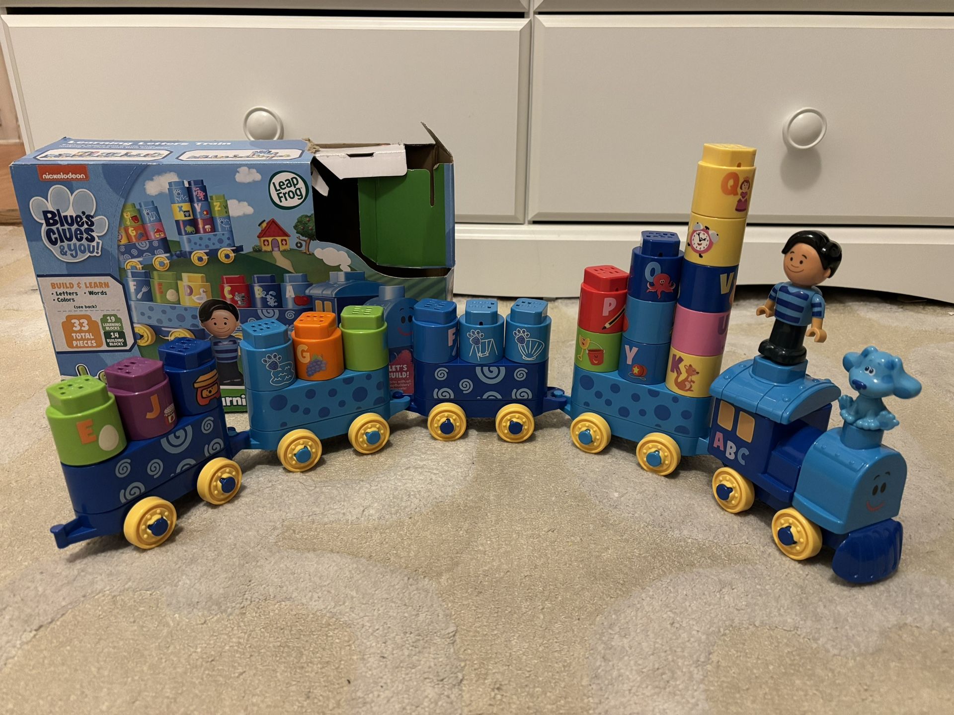 VTech Blues Clues & You Learning Letters Train