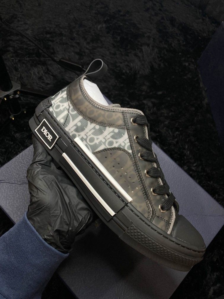 Dior B23 black low tops