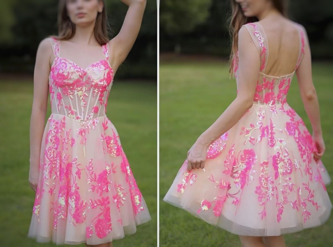Party dress with corset