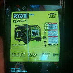 Ryobi  Generator 6500 Generator  With Inverter 