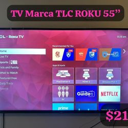 Tv TCL Roku 55” Inch