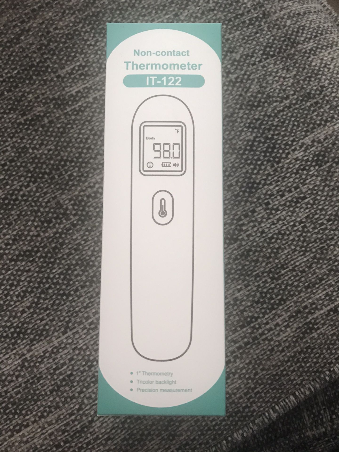 SRHMX Infrared Forehead Thermometer w/Instant Accurate Reading and Fever Alarm-One-Touch