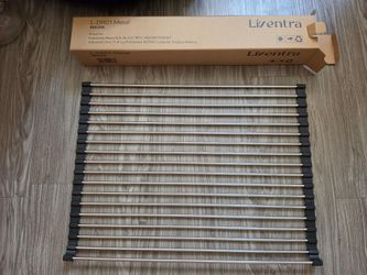 Liventra L-DR01 Metal Roll-Up Dish Drying Rack