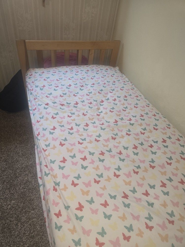 Twin Sized Bed With Tent