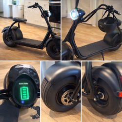 🔥 Scooter Eléctrica 2000W Tipo Harley ⚡ Como Nueva 🔥