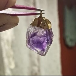Amethyst Crystal Pendant 