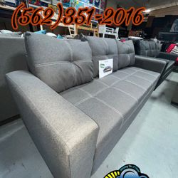 Sofa Couch Grey New Convertible Nuevo 