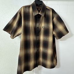 FB County Short-Sleeve Flannel 