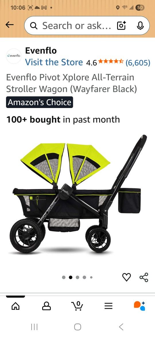 Evenflo Pivot Xplore All-Terrain 