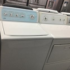 Kenmore Elite Washer And Dryer Set. 1 Year Warranty 