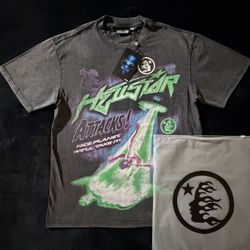 Alien Invasion Hellstar T-shirt Size MEIDUM 